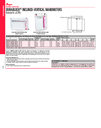 Thumbnail of document Data Sheet - 424 Durablock Inclined/Vertical Manometer